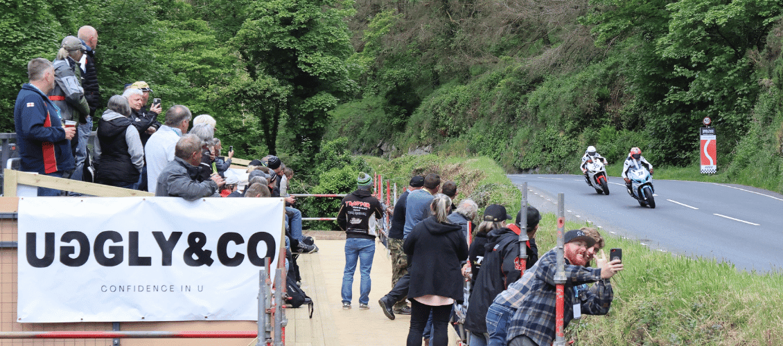 Black Dub Grandstand TT Viewing Location